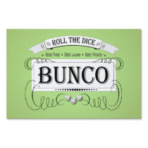 Vintage Bunco Design yard signs