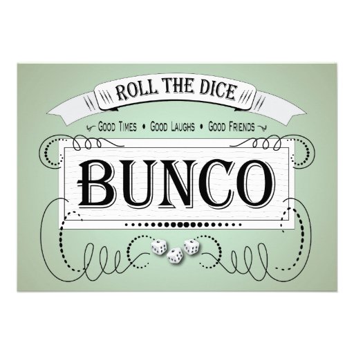 Bunco Party Invitations, 34 Bunco Party Announcements & Invites