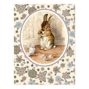 Vintage Bunny. Easter Postcards