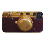 Vintage Burgundy Camera Case-Mate iPhone 4 Cases