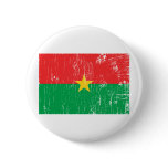 Vintage Burkina Faso Pinback Button