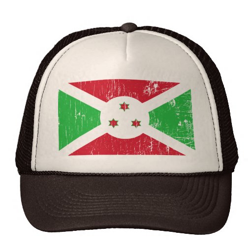 Vintage Burundi Mesh Hat