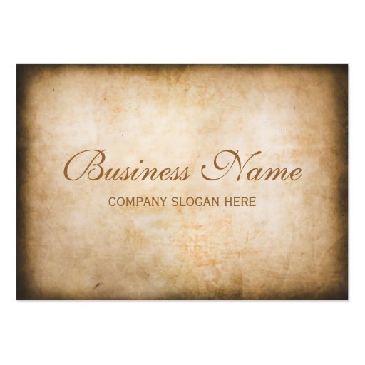 Vintage Business Card (front side)