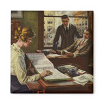 Vintage Business Meeting magnets