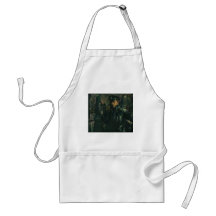 Vintage Business, Policeman on an Emergency Phone Aprons