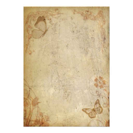 Vintage Butterflies Cards