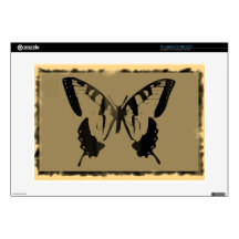 Vintage Butterfly Fine Art Skins For Laptops