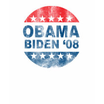 Vintage Button t-shirts by VoteObama Vintage Button t-shirts