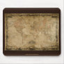 Vintage c1847 Colton's Old World Map Mousepad