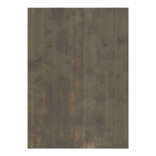 Vintage Cactus Wedding Invitations