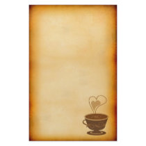 Vintage Cafe Custom Stationery