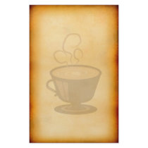 Vintage Cafe stationery by EveStock Vintage Cafe stationery