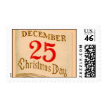 Vintage  Calendar page ~ Christmas