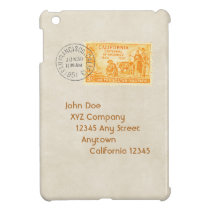 Vintage California 1850 Centennial iPad Mini Case at Zazzle
