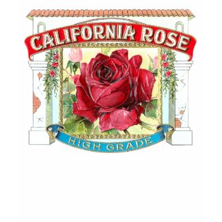 Vintage California Rose Floral shirt