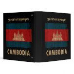 Vintage Cambodia 3 Ring Binder