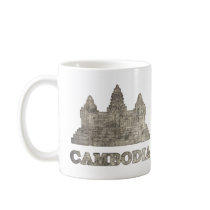 Vintage Cambodia mugs