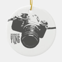 Vintage Camera Christmas Ornaments