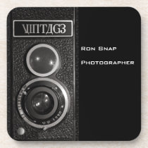 Vintage Camera Lens Set of 6 Drinks Coasters