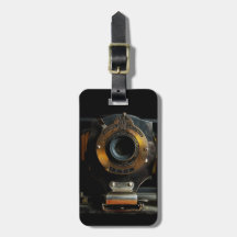 Vintage Camera Luggage Tag