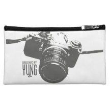 Vintage Camera Makeup Bags