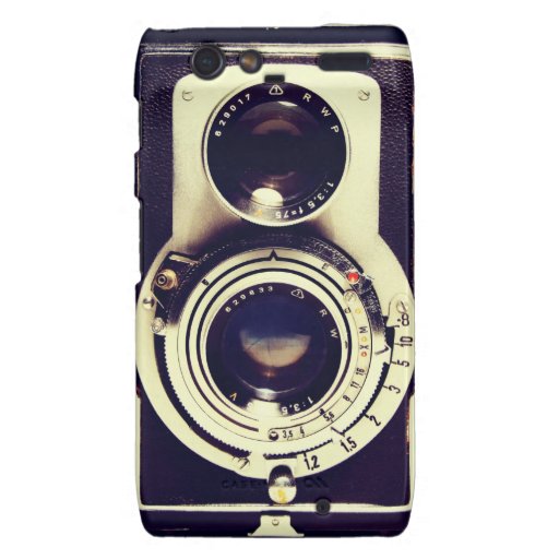 Vintage Camera Motorola Droid RAZR Cover