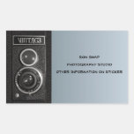 Vintage Camera On Name and Address Stickers