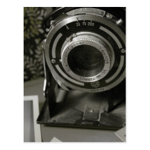 Vintage Camera Postcard