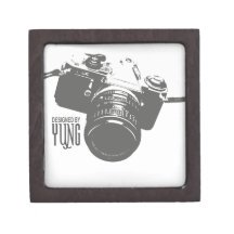 Vintage Camera Premium Keepsake Boxes