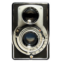 Vintage Camera Rectangle Magnet