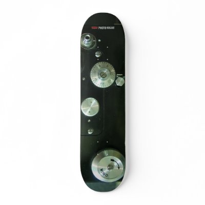 Vintage Camera Skateboard Deck