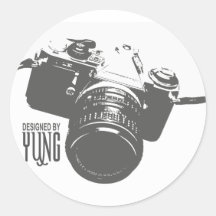 Vintage Camera Stickers