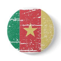 Vintage Cameroon Flag Buttons