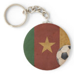 Vintage Cameroon Flag Key Chains