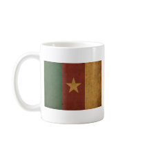 Vintage Cameroon Flag Mug