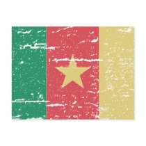 Vintage Cameroon Flag Post Cards