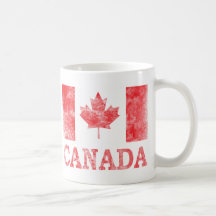 Vintage Canada Coffee Mugs