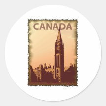 Vintage Canada Sticker