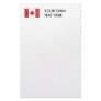 Vintage Canadian Flag Stationery Paper