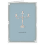 Vintage Candlestick Greeting Cards