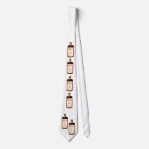 Vintage Cannabis Extract Bottle Tie