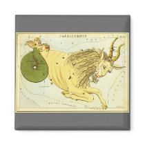 Vintage Capricorn magnets by YesterdayCafe Vintage Capricorn magnets