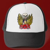 Vintage Car 25th Birthday Gifts hats