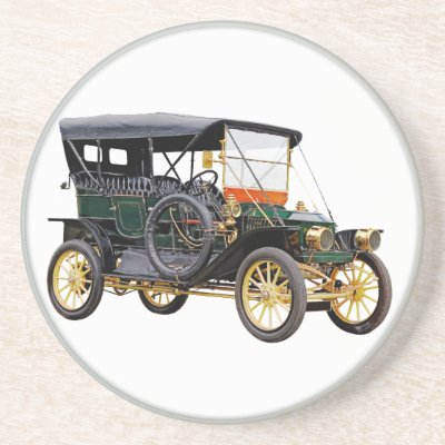 Vintage car from the early twentieth century the age of elegance