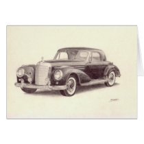 Vintage Car: Mercedes Benz 300S cards