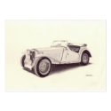 Vintage Car: MG TC business cards by Moses_He Vintage Car: MG TC business cards
