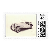 Vintage Car: MG TC Postage