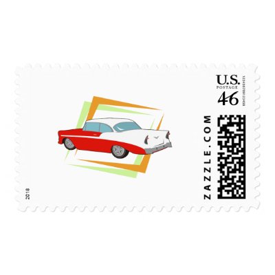 Vintage Car Stamps by hotcars
