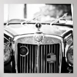 Vintage Car Poster