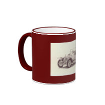 Vintage Car: Rolls Royce Silver Ghost mugs